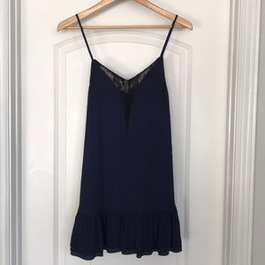 Lovers + FRIENDS Navy Mini Dress